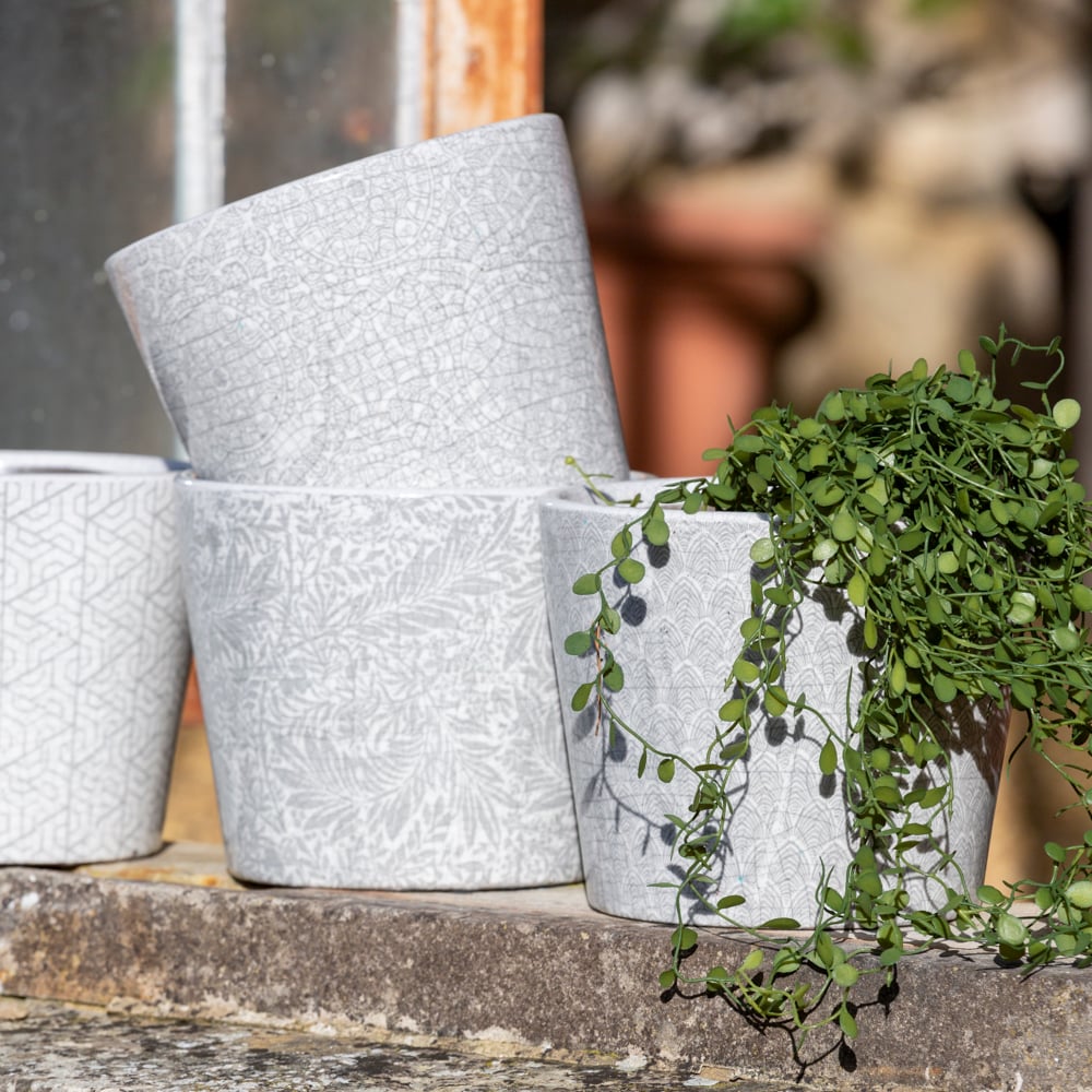 Old Style Dutch Pots Large - 4 Assorted Designs