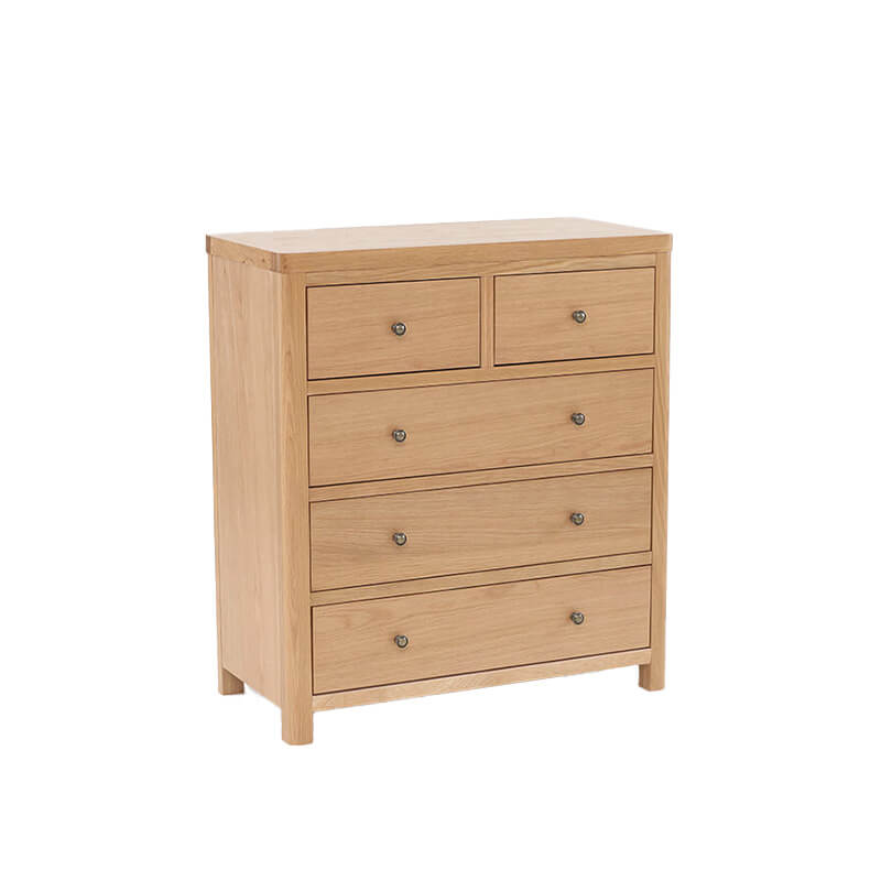 Oakley | 5 Drawer Chest (2 over 3 combination)