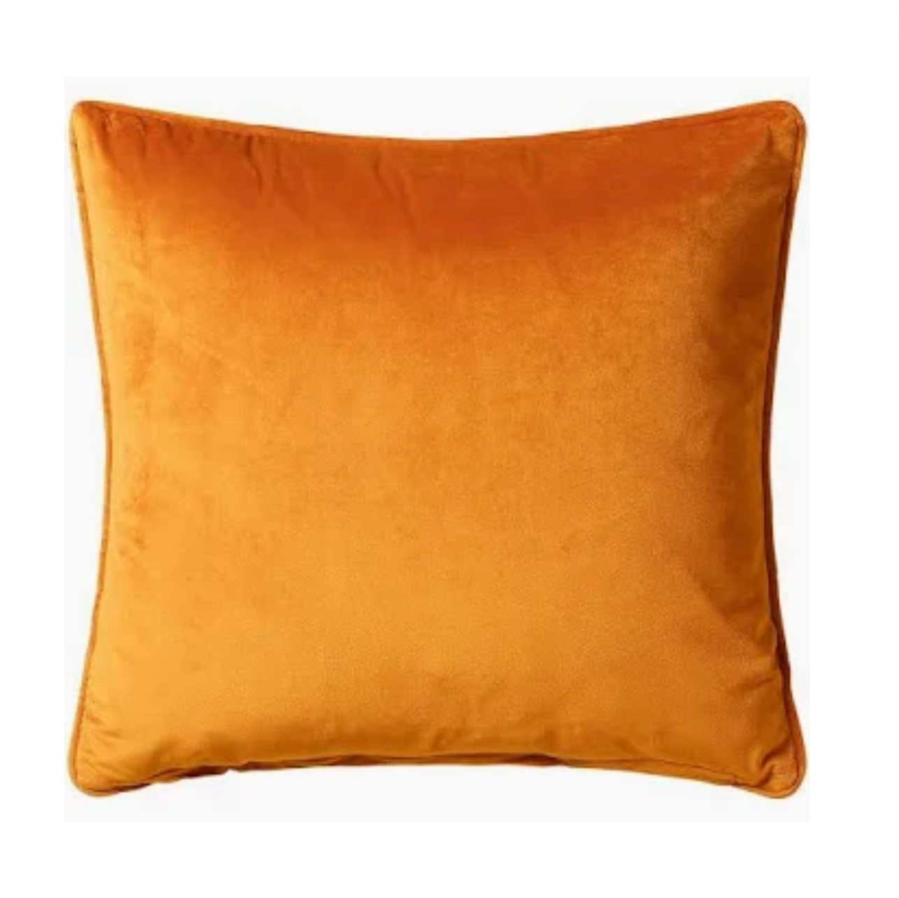 Ochre Velvet Cushion 45cm x 45cm