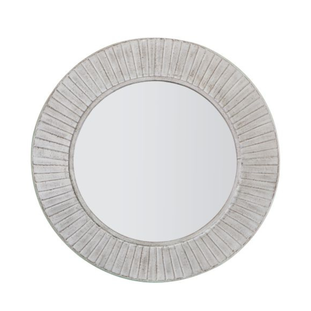 White Wash Mirror