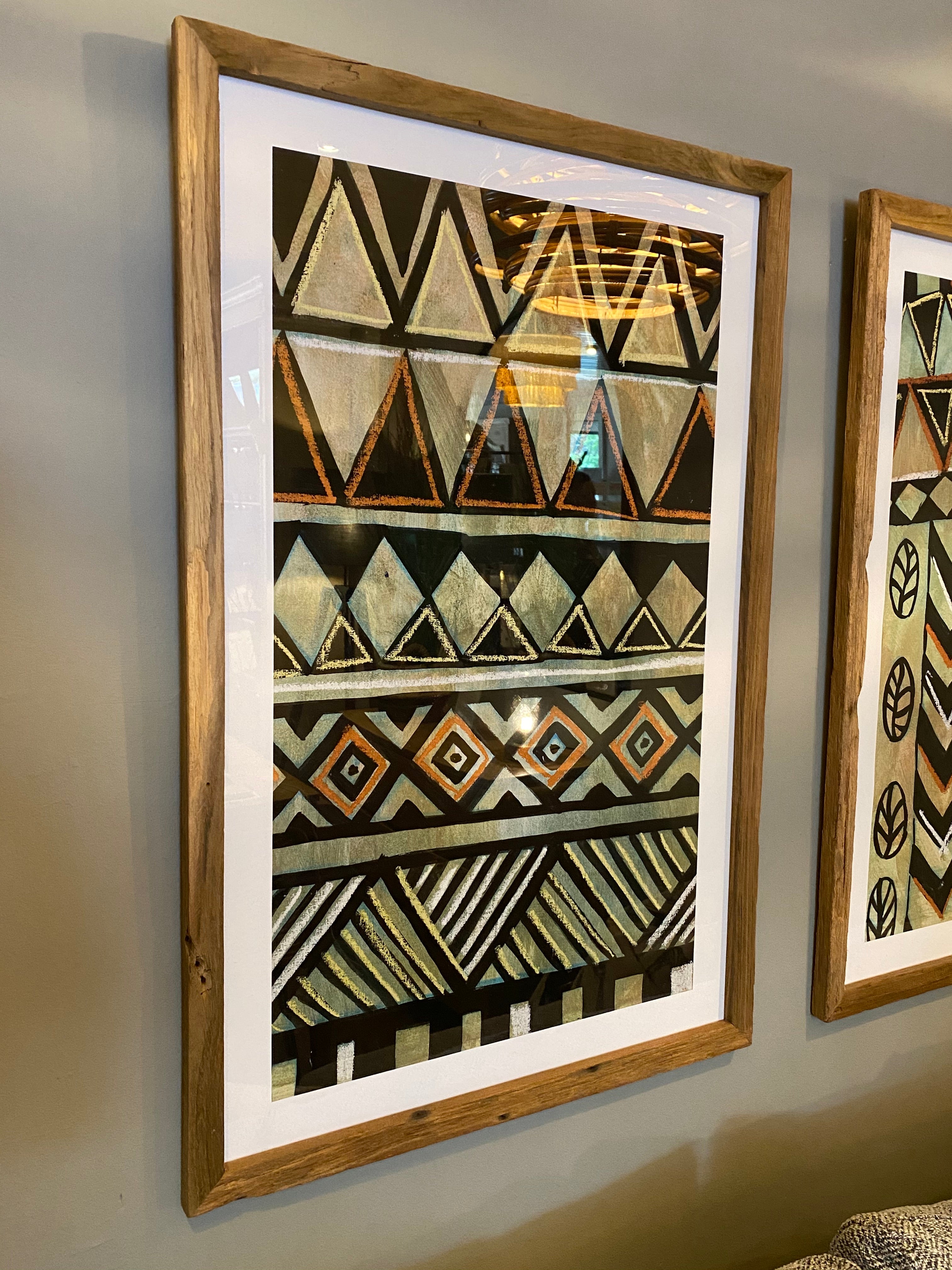 Aztec Picture - Horizontal Artwork