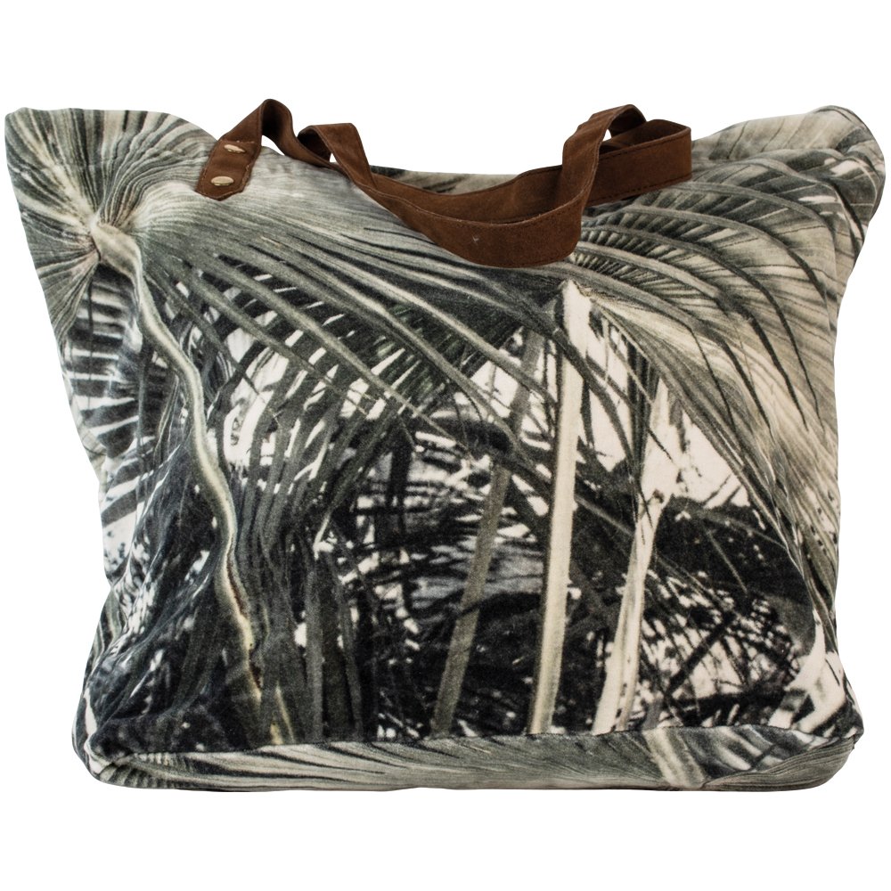 Grand Illusions | Velvet Palm Bag