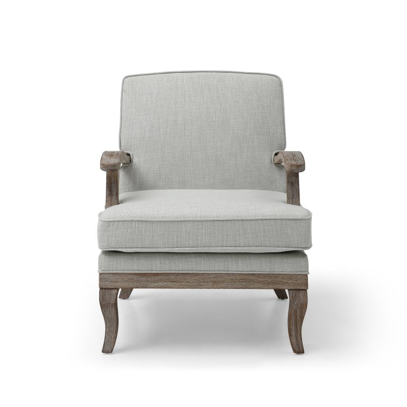 Anna Accent Chair - Cream Linen