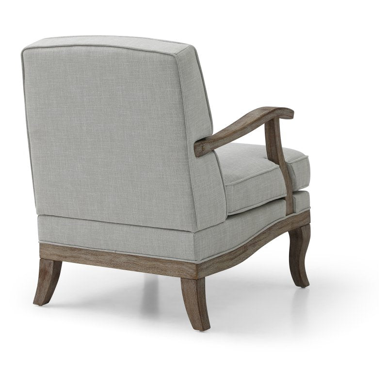 Anna Accent Chair - Cream Linen