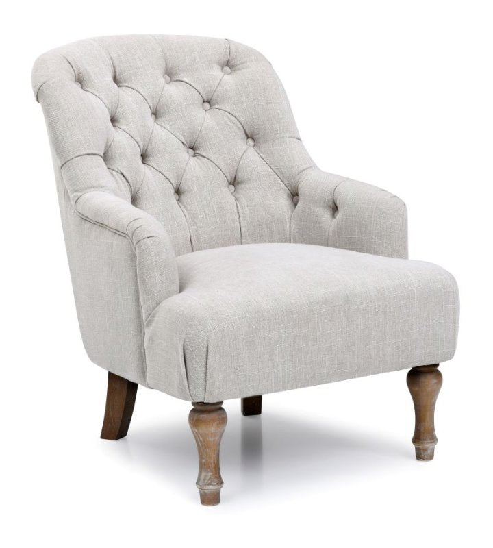 Frankie Accent Chair - Cream Linen