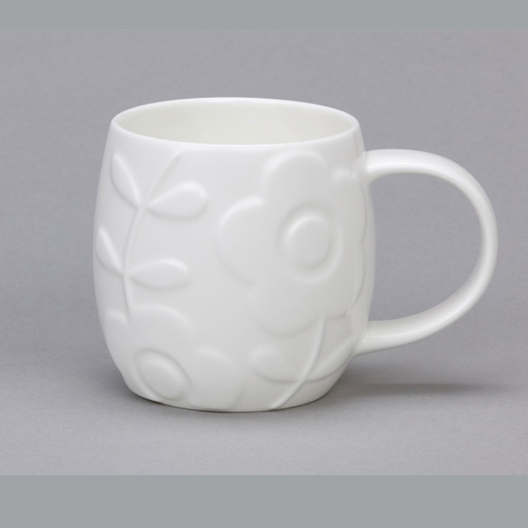 Plum Mug | Flower Design