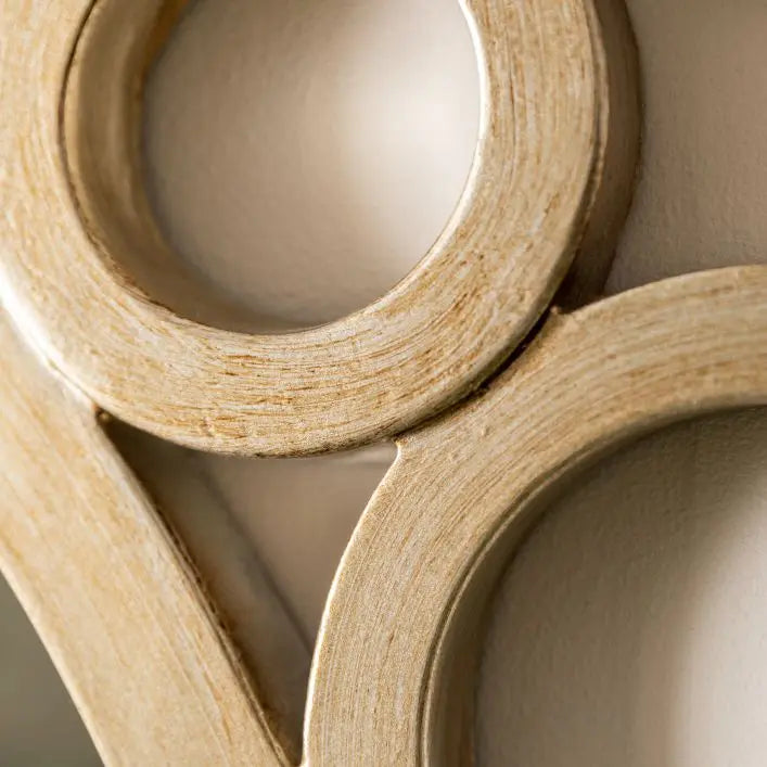 Extra Large Gold Circles Mirror (118cm)