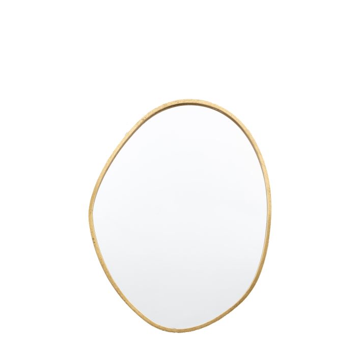 Large Gold Edged Mirror