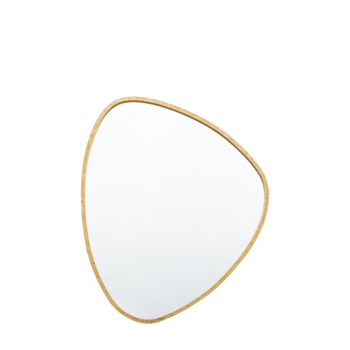 Small Gold Edged Mirror