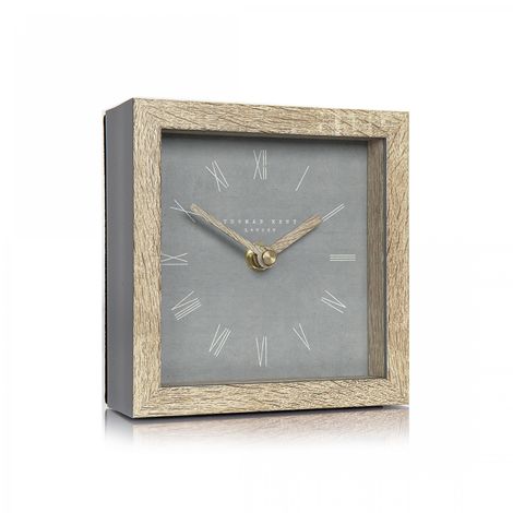 Thomas Kent | 5'' Nordic Mantel Clock Cement