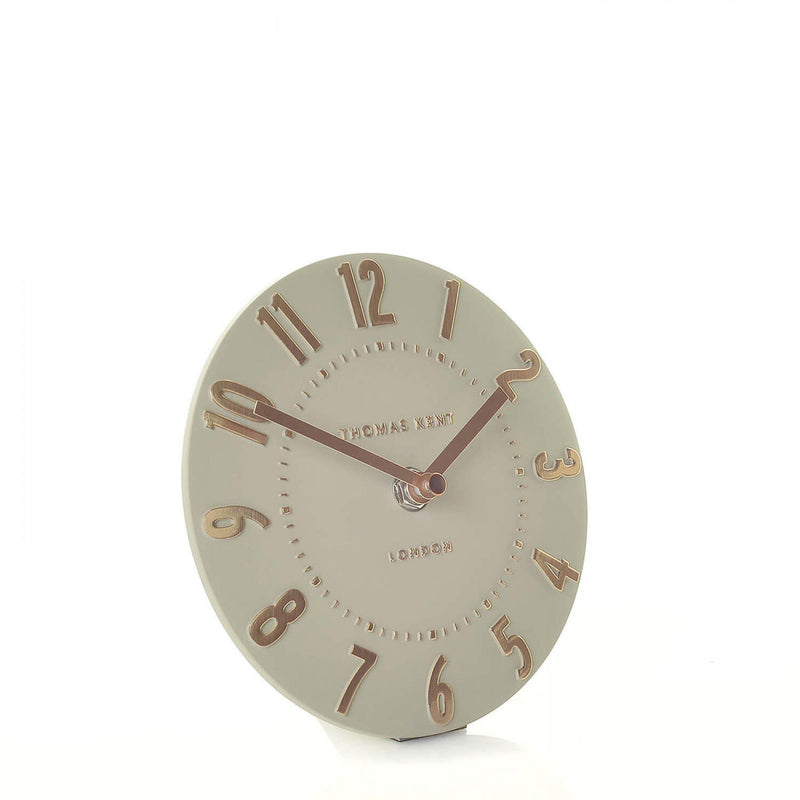 Thomas Kent | 6'' Mulberry Mantel Clock Rose Gold
