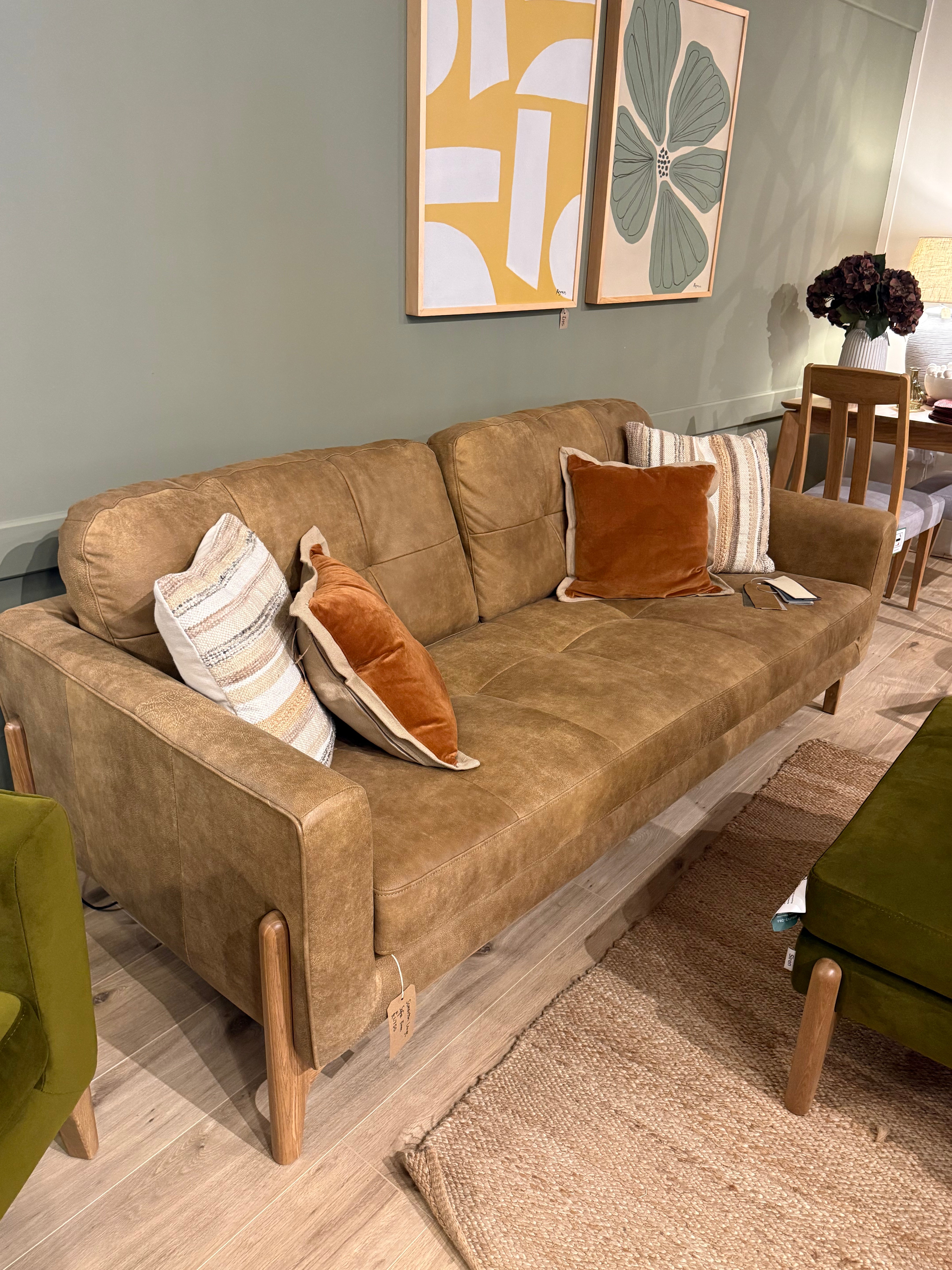 EX-DISPLAY | Somerton Large Leather Sofa