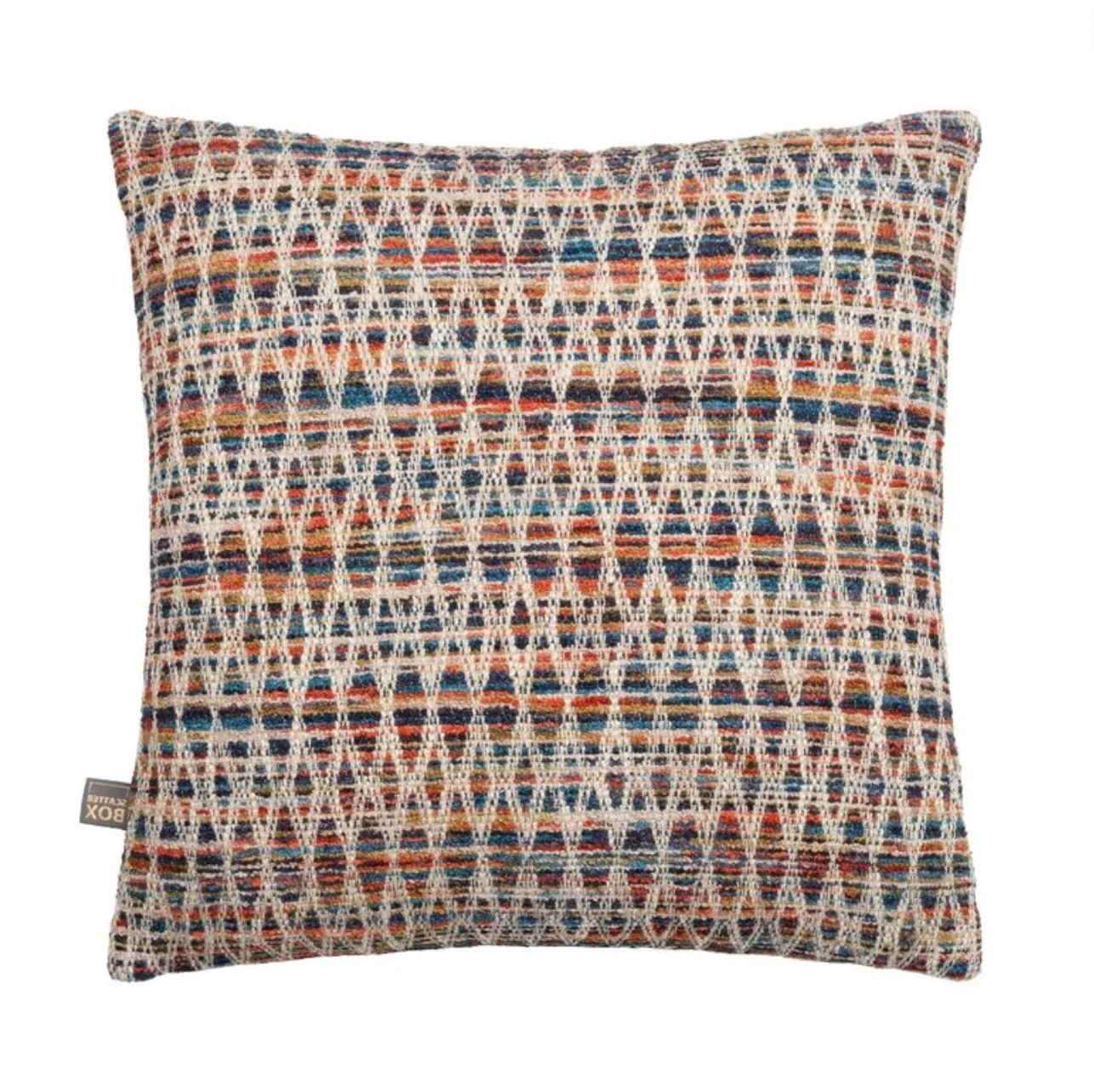 Multi Colour Woven Cushion 43cm x 43cm