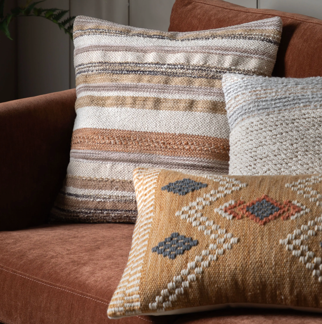 Horizontal Stripe Cushion