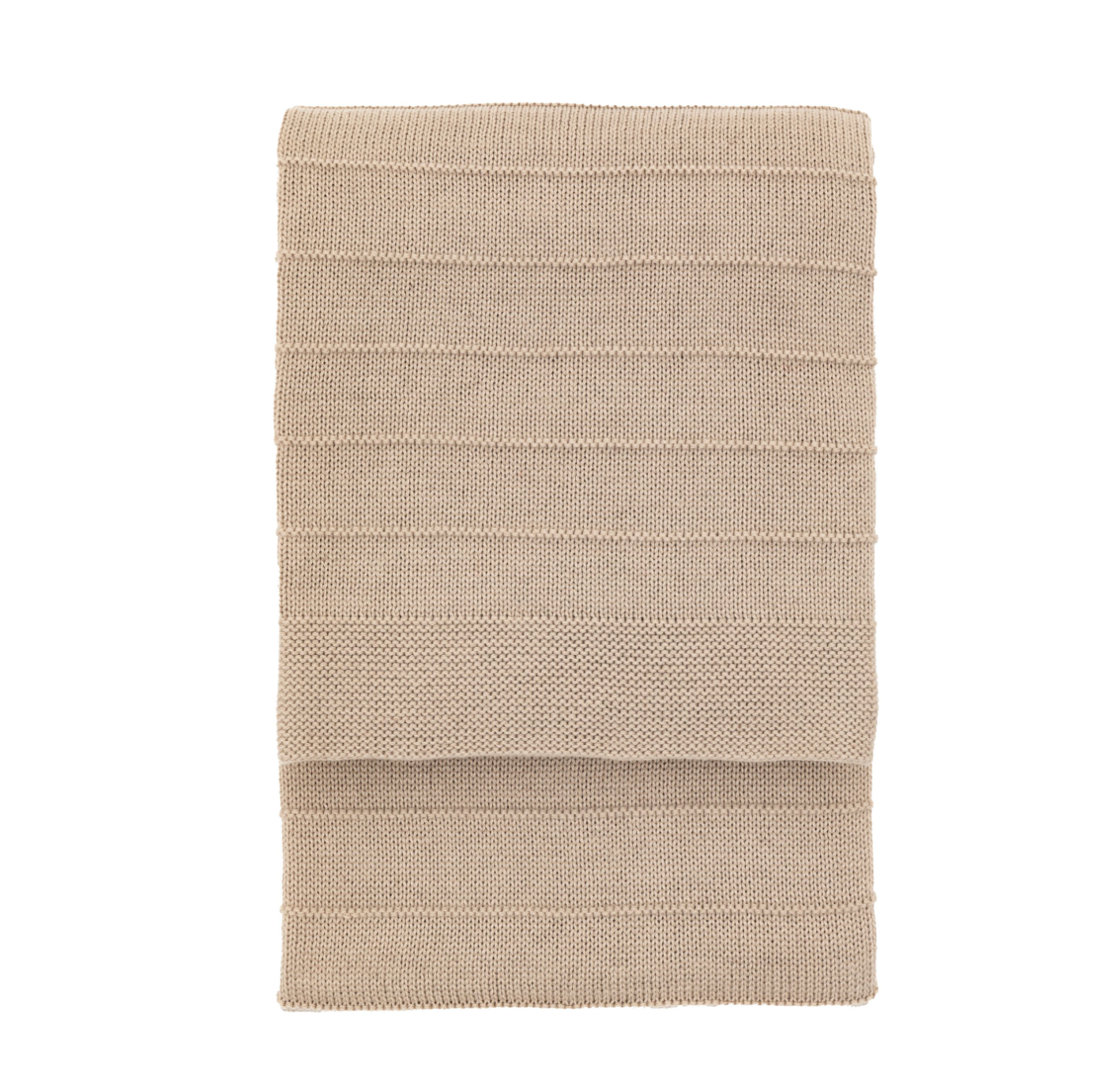 Knit Throw - Taupe