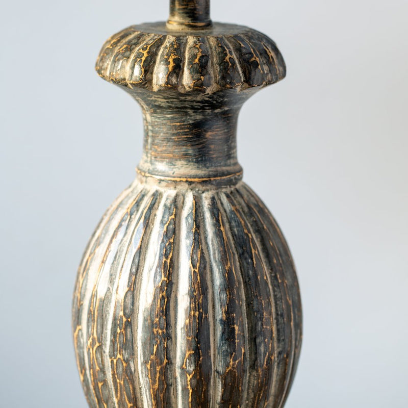 Stone Wash Grey Lamp