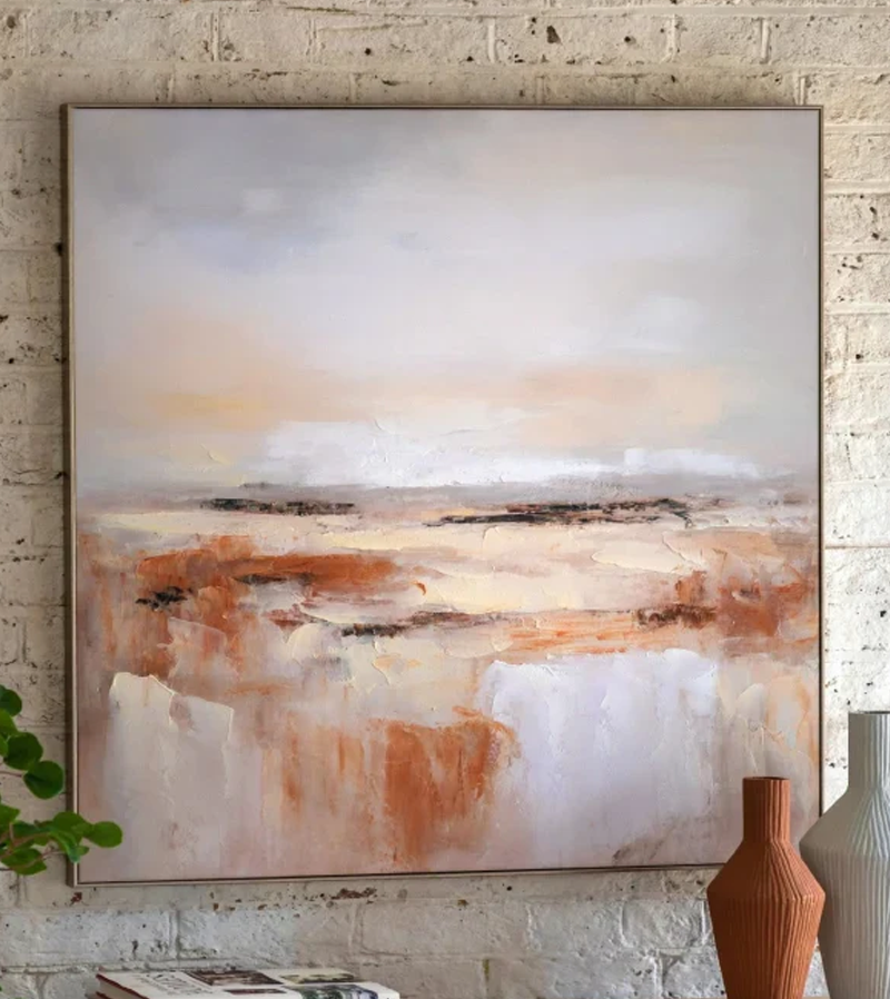 Peaceful Framed Canvas